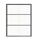 Bain Signature Leona 60x32 Corner Shower Door SD2-3260-BLK - Image 4