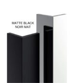 Bain Signature Leona 60x32 Corner Shower Door SD2-3260-BLK - Image 9