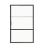 Bain Signature Leona 36X48 Shower Door SD2-3648-BLK - Image 3