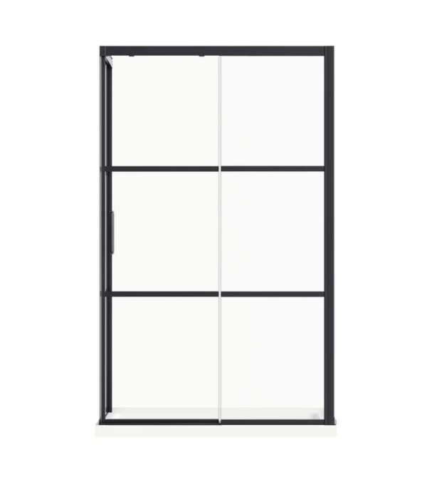 Bain Signature Leona 36X48 Shower Door SD2-3648-BLK - Image 3