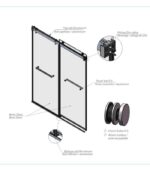 Bain Signature Lando 60 Shower Door - Image 11