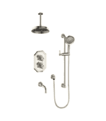Vogt Carinthia 3-Way Thermostatic Shower Kit with 6″ Ceiling Arm Shower Kit SET.CX1.320.316 - Image 3