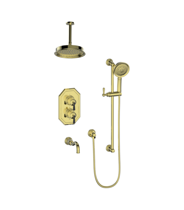 Vogt Carinthia 3-Way Thermostatic Shower Kit with 6″ Ceiling Arm SET.CX2.320.316 - Image 8