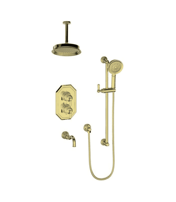 Vogt Carinthia 3-Way Thermostatic Shower Kit with 6″ Ceiling Arm SET.CX2.320.316 - Image 4