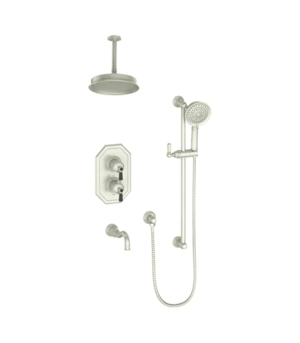 Vogt Carinthia 3-Way Thermostatic Shower Kit with 6″ Ceiling Arm SET.CX2.320.316 - Image 6