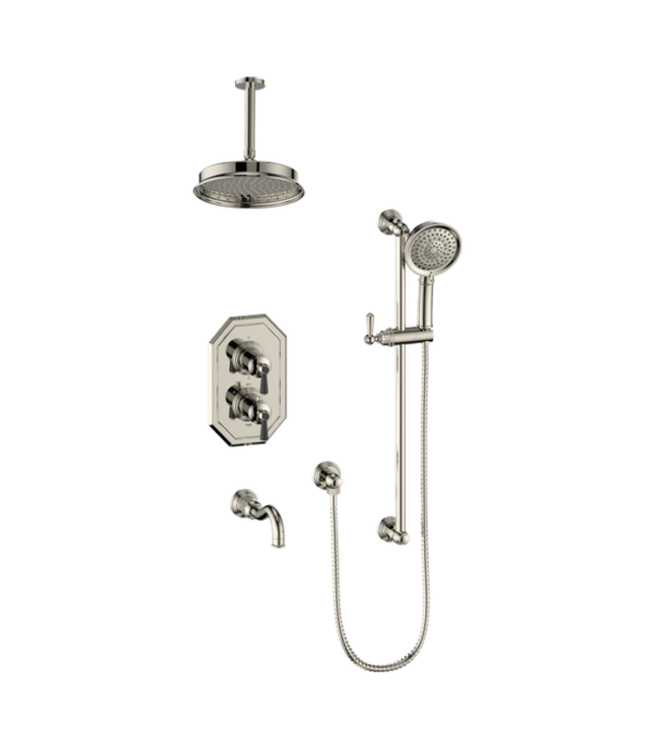 Vogt Carinthia 3-Way Thermostatic Shower Kit with 6″ Ceiling Arm SET.CX2.320.316 - Image 7