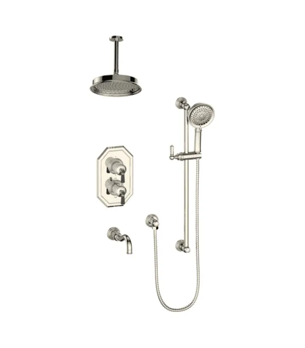 Vogt Carinthia 3-Way Thermostatic Shower Kit with 6″ Ceiling Arm SET.CX2.320.316 - Image 7