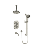 Vogt Carinthia 3-Way Thermostatic Shower Kit with 6″ Ceiling Arm SET.CX2.320.316 - Image 3