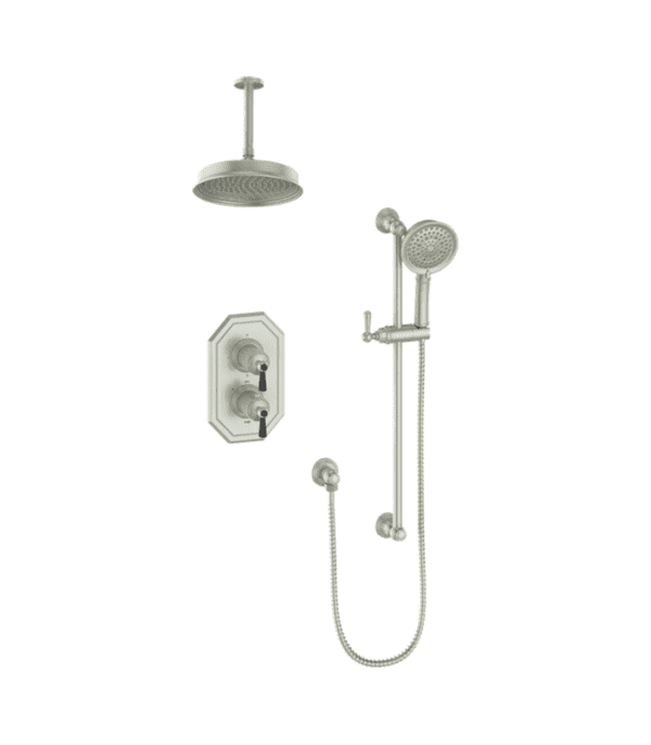 Vogt Carinthia 2-Way Thermostatic Shower Kit with 6″ Ceiling Arm Shower Kit SET.CX.220.216 - Image 6