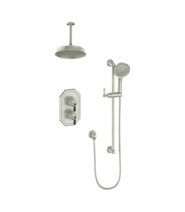 Vogt Carinthia 2-Way Thermostatic Shower Kit with 6″ Ceiling Arm Shower Kit SET.CX.220.216 - Image 6