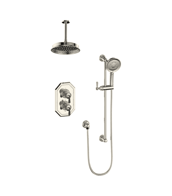 Vogt Carinthia 2-Way Thermostatic Shower Kit with 6″ Ceiling Arm Shower Kit SET.CX.220.216 - Image 7