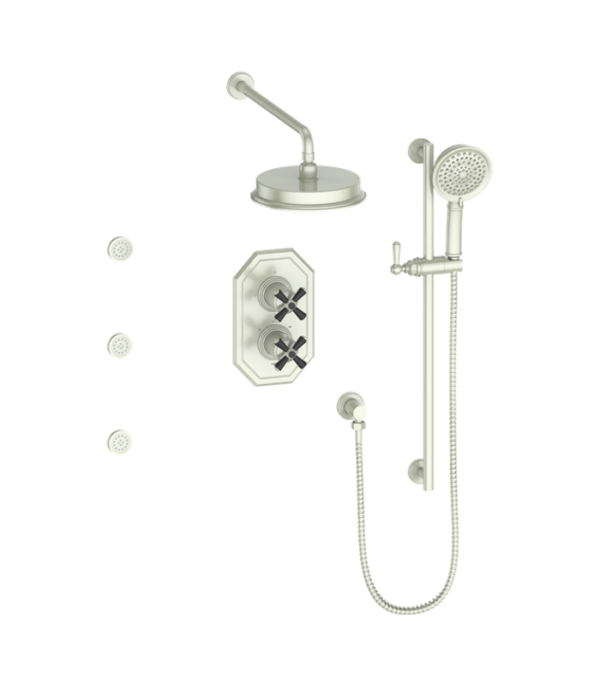 Vogt Carinthia 3-Way Thermostatic Shower Kit with Body Jets SET.CX.320.810 - Image 6