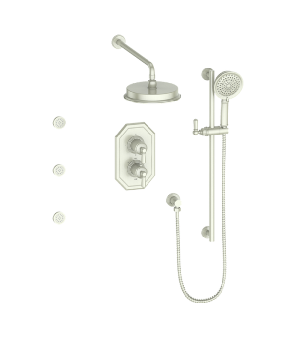 Vogt Carinthia 3-Way Thermostatic Shower Kit with Body Jets SET.CX.320.810 - Image 2