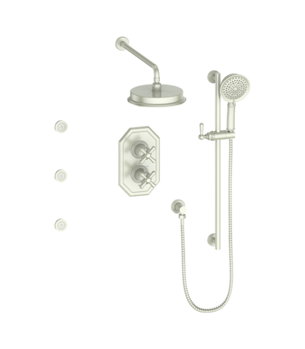 Vogt Carinthia 3-Way Thermostatic Shower Kit with Body Jets SET.CX.320.810 - Image 2