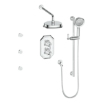 Vogt Carinthia 3-Way Thermostatic Shower Kit with Body Jets SET.CX.320.810