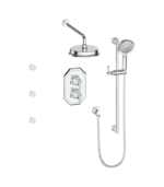 Vogt Carinthia 3-Way Thermostatic Shower Kit with Body Jets SET.CX.320.810