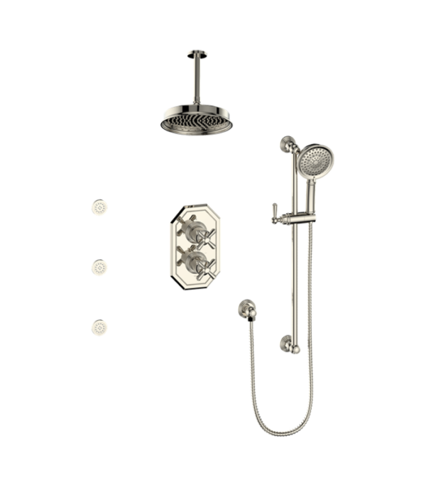 Vogt Carinthia 6″ Ceiling Arm Shower Kit SET.CX.320.816 - Image 3