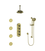 Vogt Carinthia 3/4″ High-Flow Shower Kit with Body Jets Shower Kit SET.CX.350.936 - Image 8