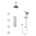 Vogt Carinthia 3/4″ High-Flow Shower Kit with Body Jets Shower Kit SET.CX.350.936
