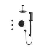 Vogt Drava 3-Way Shower System with Body Jets and 6″ Ceiling Arm Premium Shower Kit SET.DA.320.816 - Image 2