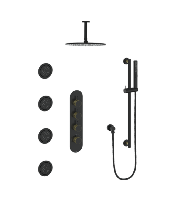 Vogt Drava 3-Way Shower Kit Shower System SET.DA.350.936 - Image 4
