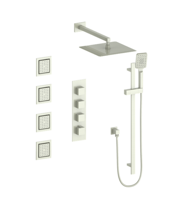 Vogt Kapfenberg 3/4″ High-Flow Shower Kit with Body Jets Shower Kit SET.KG.350.930 - Image 2