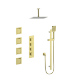 Vogt Kapfenberg 3/4″ High-Flow Shower Kit with Body Jets 6″ Ceiling Arm SET.KG.350.936 - Image 4
