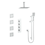 Vogt Kapfenberg 3/4″ High-Flow Shower Kit with Body Jets 6″ Ceiling Arm SET.KG.350.936