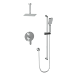Vogt Lusten 2-Way PB Shower Kit with 6-Inch Ceiling Arm SET.LN.210.216