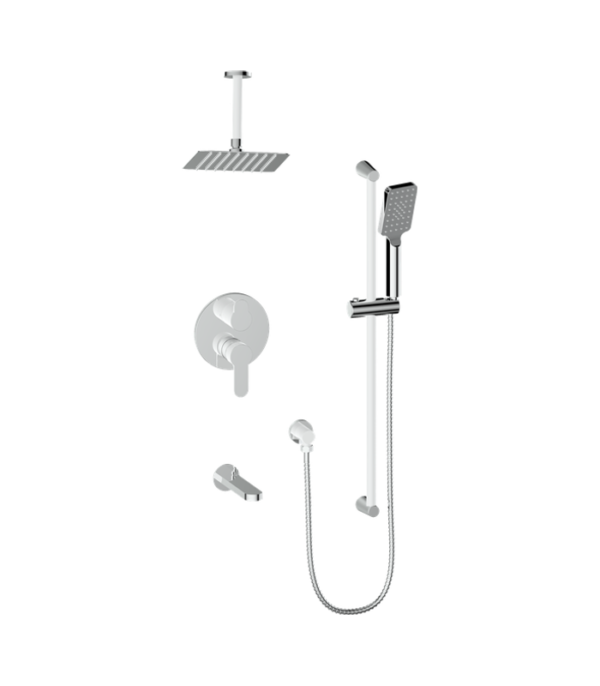 Vogt Lusten 3-Way Shower Kit with 6" Ceiling Arm SET.LN.310.316 - Image 2
