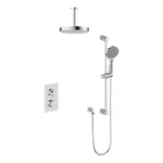 Vogt Mond 2-Way Thermostatic Shower Kit 6″ Ceiling Arm SET.MX.220.216