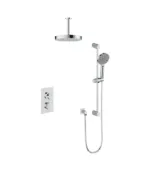 Vogt Mond 2-Way Thermostatic Shower Kit 6″ Ceiling Arm SET.MX.220.216