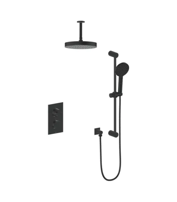 Vogt Mond 2-Way Thermostatic Shower Kit 6″ Ceiling Arm SET.MX.220.216 - Image 2