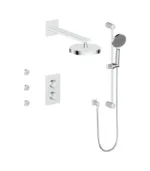 Vogt Mond 3-Way Thermostatic Shower Kit with Body Jets SET.MX.320.810