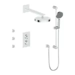 Vogt Mond 3-Way Thermostatic Shower Kit with Body Jets SET.MX.320.810