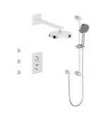 Vogt Mond 3-Way Thermostatic Shower Kit with Body Jets SET.MX.320.810