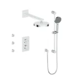 Vogt Mond 3-Way Thermostatic Shower Kit with Body Jets SET.MX.320.810
