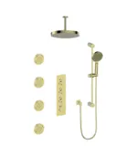 Vogt Mond 3/4″ High-Flow Thermostatic Shower Kit with Body Jets and 6″ Ceiling Arm Premium Shower Kit SET.MX.350.936 - Image 3