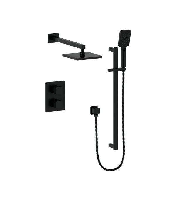 Vogt Niveau 2-Way Thermostatic Shower System 8″ SET.NU.220.210 - Image 2