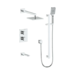 Vogt Niveau 3-Way Thermostatic Shower Kit Shower Package SET.NU.320.310