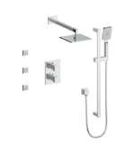 Vogt Niveau 3-Way Thermostatic Body Jet Shower Kit SET.NU.320.810