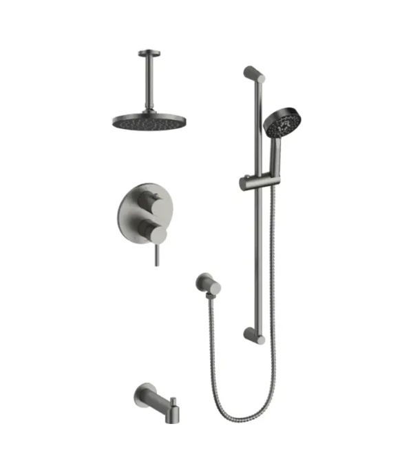 Vogt Worgl 3-Way Rainfall System with 6″ Ceiling Arm Shower Kit SET.OR.310.316 - Image 3