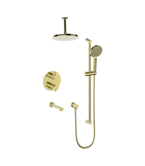 Vogt Worgl 3-Way Shower Kit with 6-inch Ceiling Arm SET.OR.320.326 - Image 3