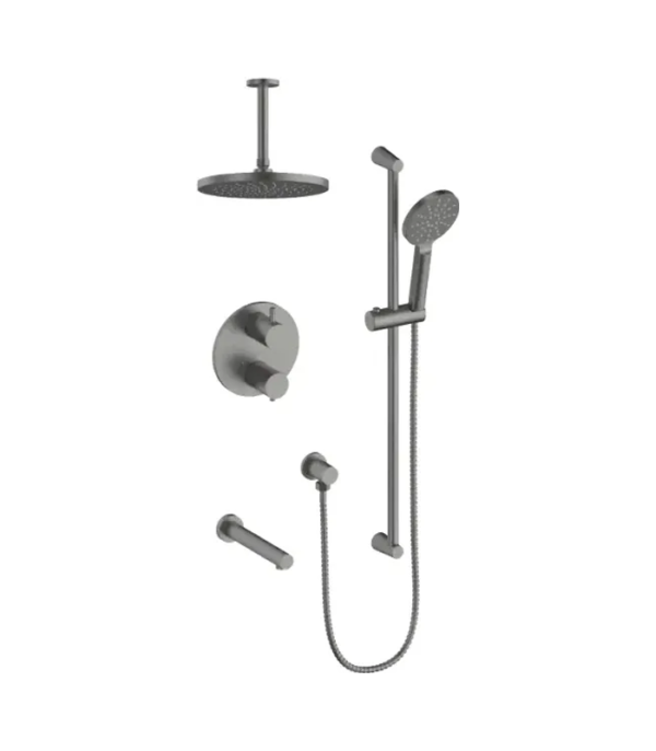 Vogt Worgl 3-Way Shower Kit with 6-inch Ceiling Arm SET.OR.320.326 - Image 4