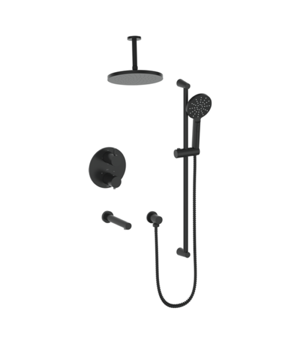 Vogt Worgl 3-Way Shower Kit with 6-inch Ceiling Arm SET.OR.320.326 - Image 2