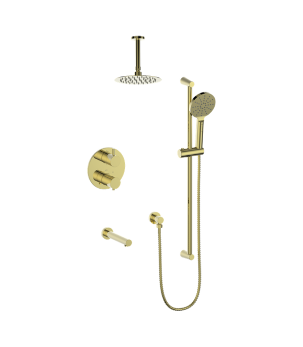 Vogt Worgl 3-Way Thermostatic Shower Kit with 6-Inch Ceiling Arm SET.WL.320.316 - Image 4