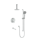Vogt Worgl 3-Way Thermostatic Shower Kit with 6-Inch Ceiling Arm SET.WL.320.316