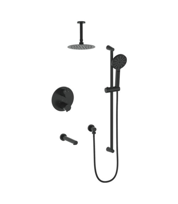 Vogt Worgl 3-Way Thermostatic Shower Kit with 6-Inch Ceiling Arm SET.WL.320.316 - Image 3