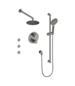Vogt Wörgl 8″ 3-Way Thermostatic Shower Kit with Body Jets SET.WL.320.810 - Image 5