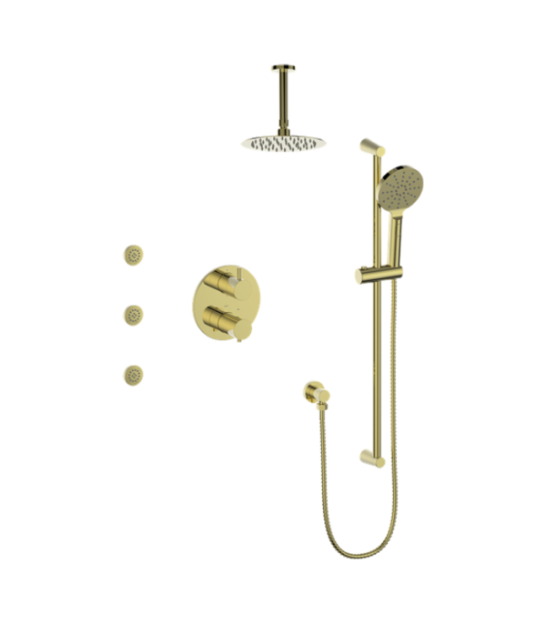 Vogt Worgl 6″ Ceiling Arm 3-Way Shower Kit SET.WL.320.816 - Image 4